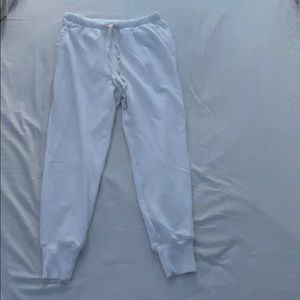Aerie White Joggers